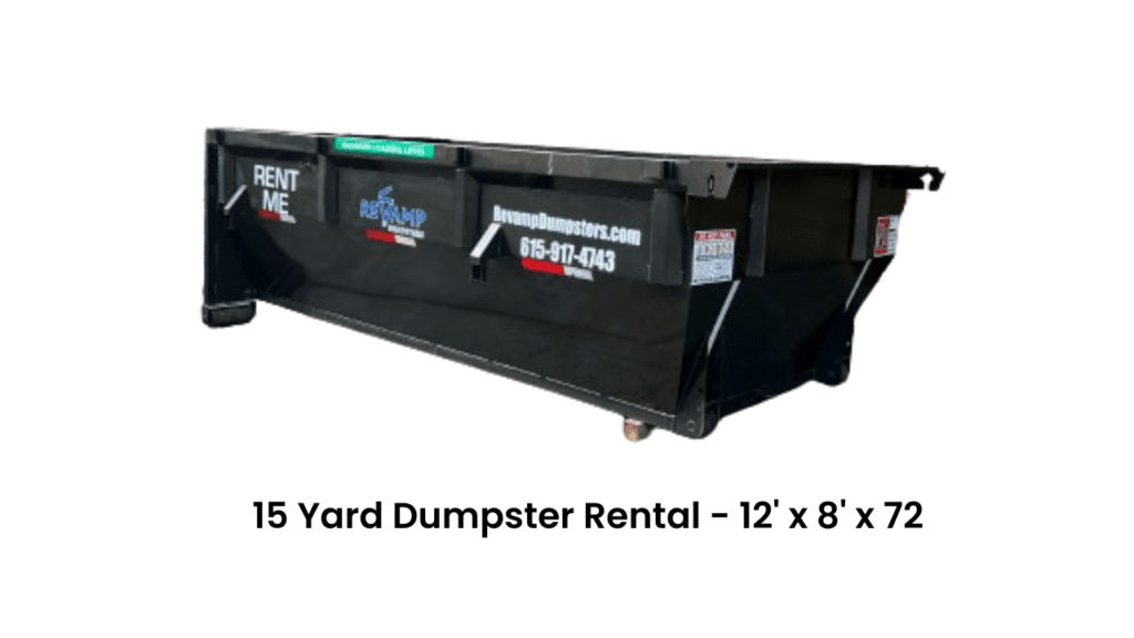 15 Yard Dumpster Rental Murfreesboro